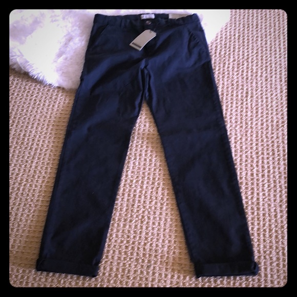 boys navy blue chinos